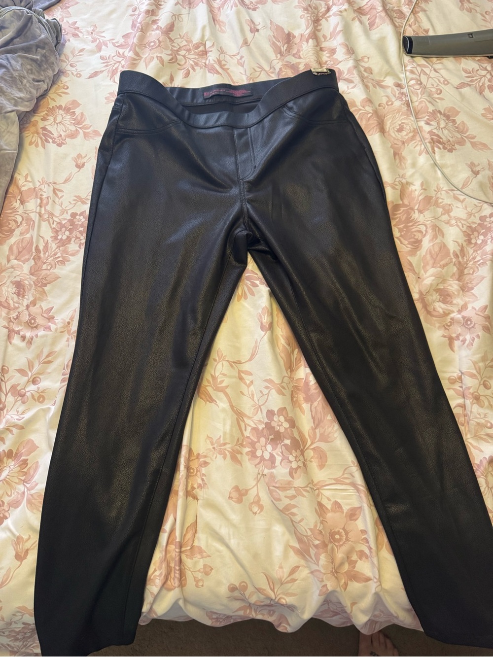 No Boundaries Black Faux Leather Leggings